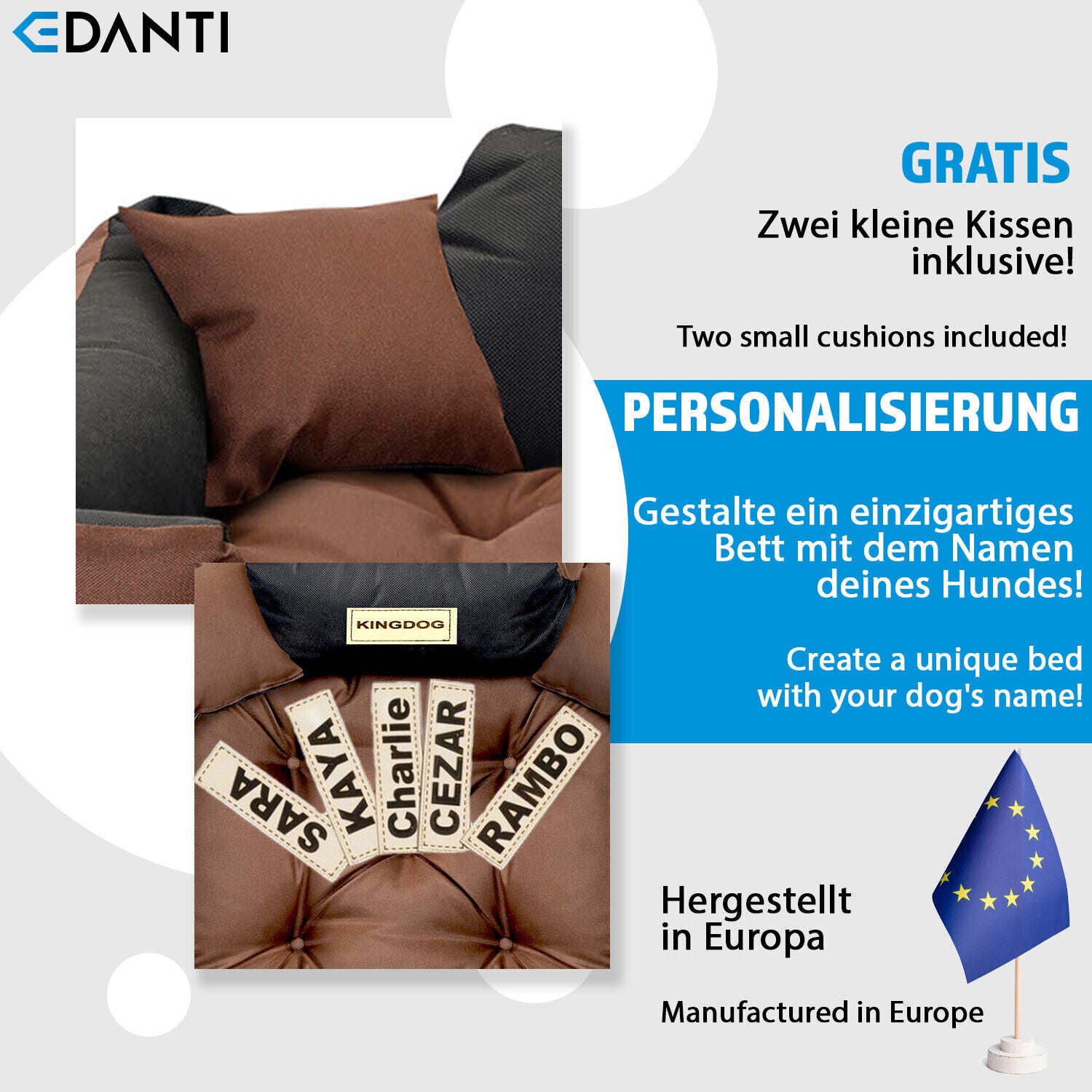 Hundebett Personalisiert